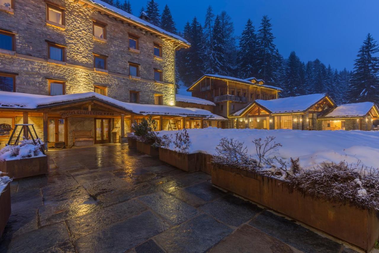 Chalet Eden Eco Hotel, Restaurant & Wellness La Thuile Exterior photo